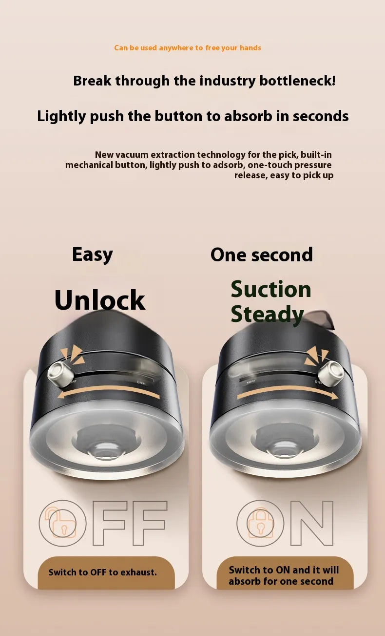 WW | Magnetic Foldable Phone Holder with Suction Cup