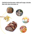 Gold Paper, Pastry Decoration Mask Treatment With Decorative Supplies