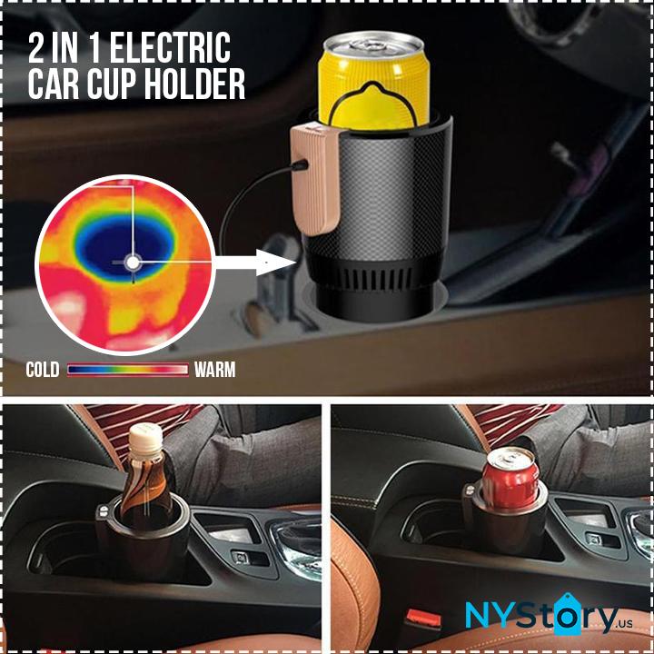 WW | 2 in 1 Electric Car Cup Holder