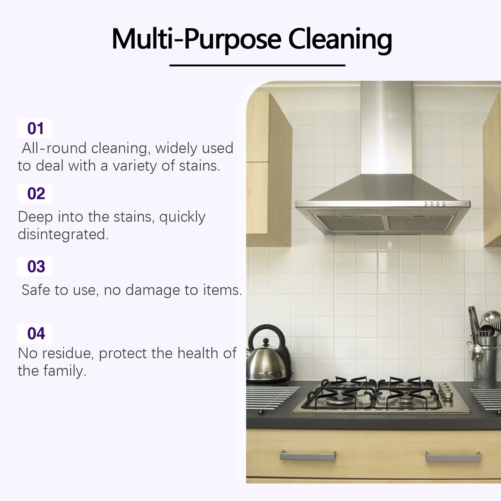 Jue Fish Multi-Purpose Cleaning Spray, A Multi-Functional Cleaner For Easily Cleaning Grease And Stains On Kitchen Stoves And Kitchenware