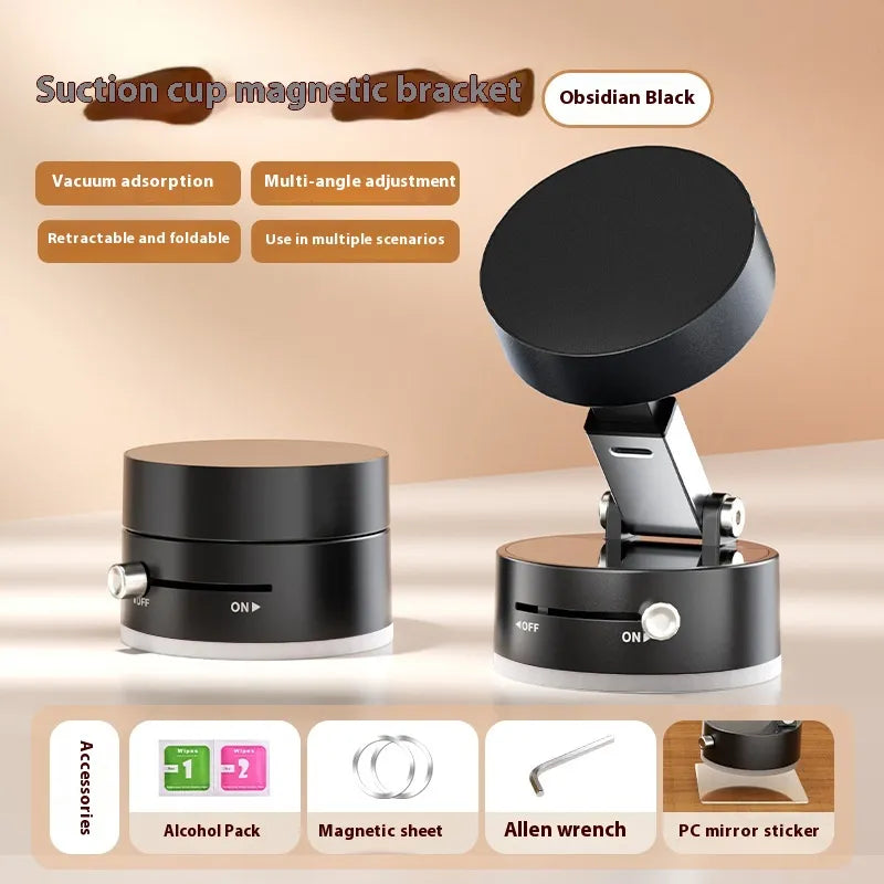 WW | Magnetic Foldable Phone Holder with Suction Cup