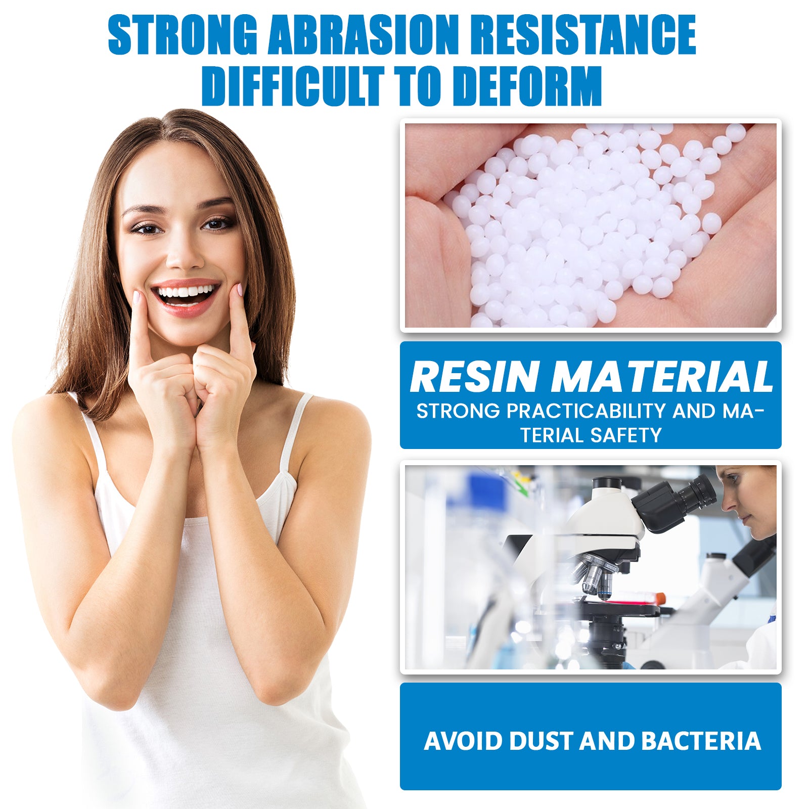 Jaysuing Moldable Dental Filling Cavity Adhesive (30ml box), Film And Television Makeup Denture Modification Adhesive, False Dental Filling, Broken Tooth Temporary Dental Filling Adhesive