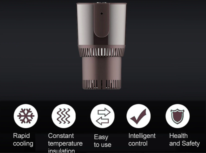 WW | 2 in 1 Electric Car Cup Holder