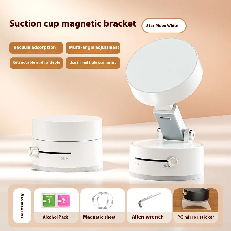 WW | Magnetic Foldable Phone Holder with Suction Cup