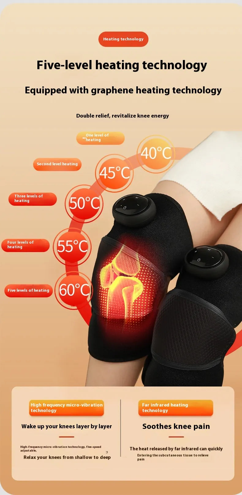 WW | Electric Self-heating Knee Pads