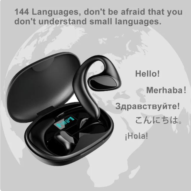 WW | TransLingua Bluetooth Smart Translation Headphones