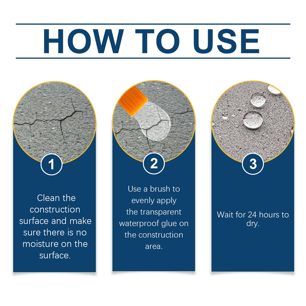 Jue Fish Transparent Waterproof Adhesive (100g) Is A Household Transparent Adhesive For Leak Repair And Prevention Of Bathroom Tiles And Wall Tiles
