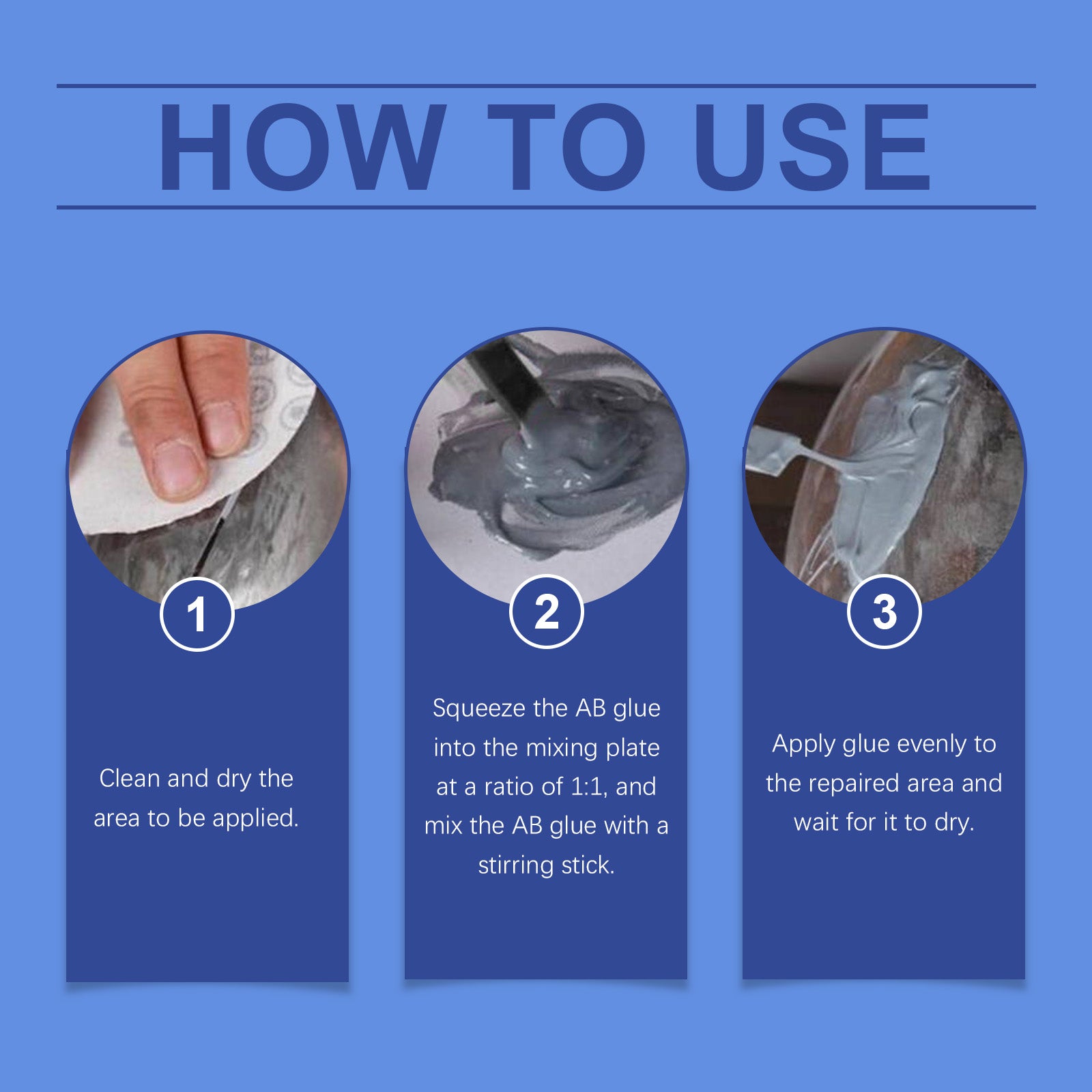Jaysuing Strong Metal Casting Glue 20g, Box Cast Iron Sealant Ab Glue Anti-Repair Agent For Leak Sealing And Metal Bonding
