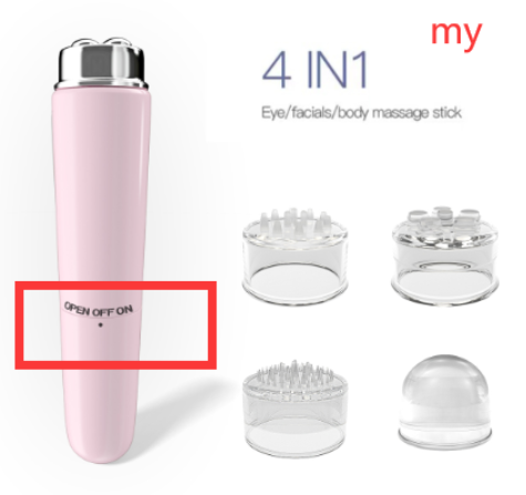 WW | 4 In 1 Electric Facial Massager Micro Vibration Eye Beauty Instrument For Relax Eye Dark Circles Eye Bags Puffiness Eye Massage